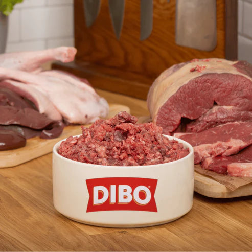 The Dogs Butcher Puppy Ox Mince With Duck 80-10-10 1Kg