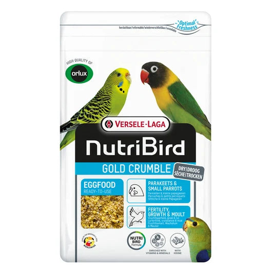 Versele-Laga NutriBird Gold Crumble Parakeets & Small Parrots 1kg