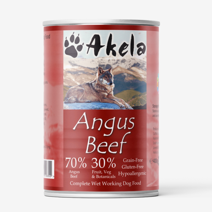 Akela Tins Angus Beef 400g product image