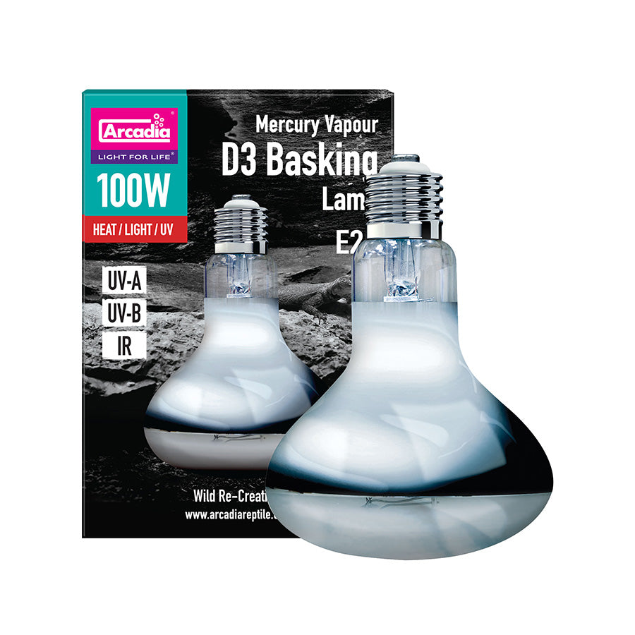 Arcadia D3 Basking Lamp 100W product image