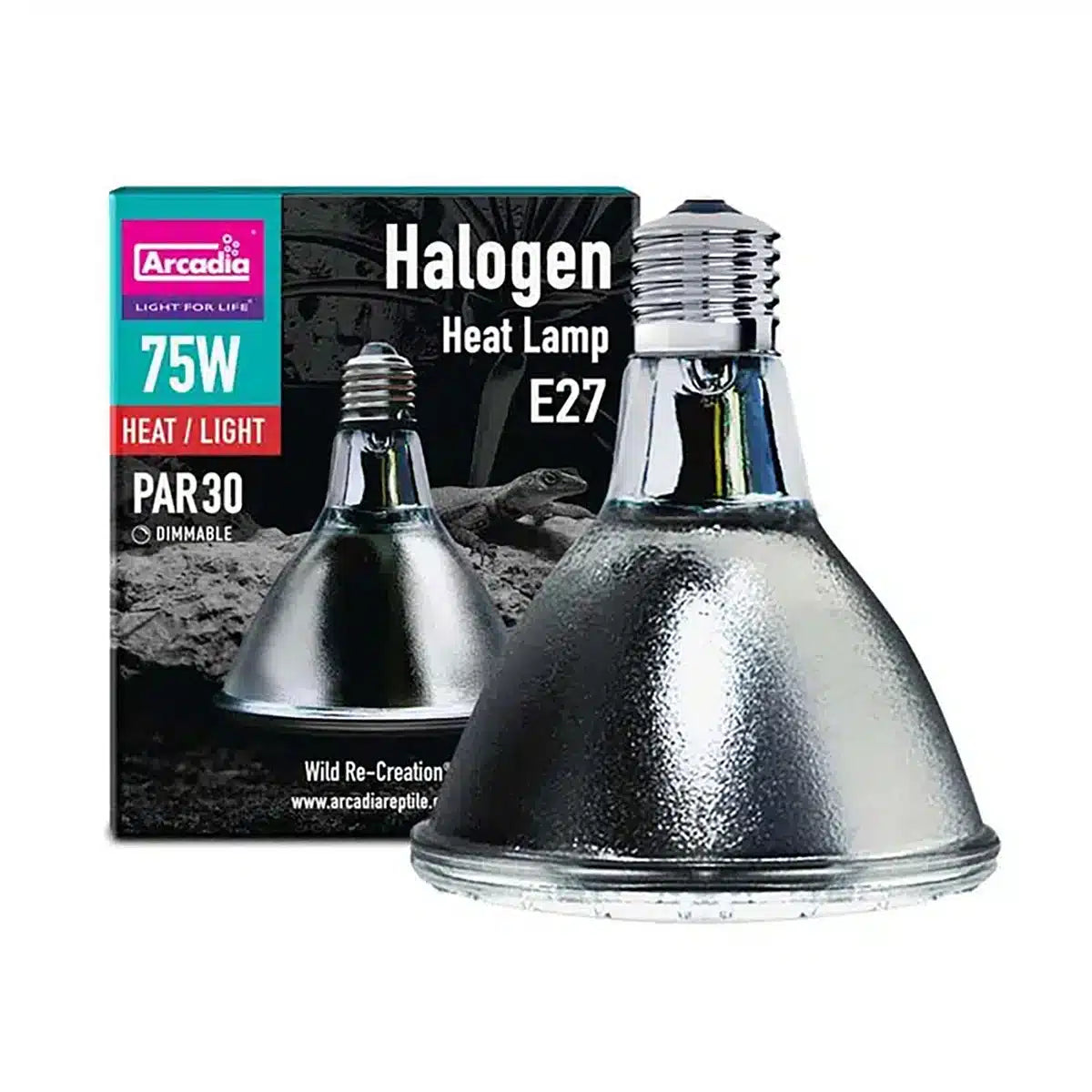Arcadia Halogen Infrared Heater 75W E27 product image