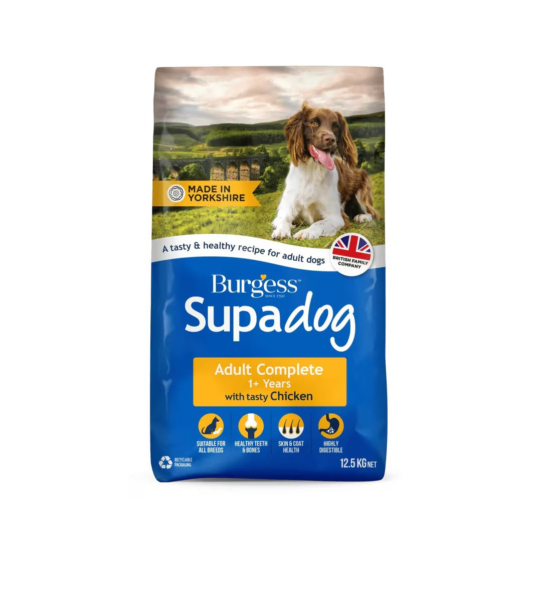 Burgess Supadog Adult Complete with Tasty Beef 12.5kg product image