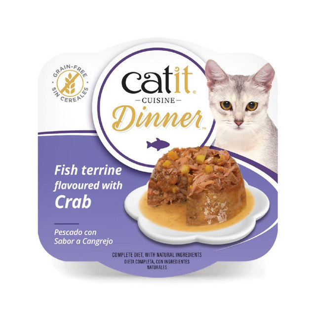 Catit Cuisine Dinner Fish with Crab 75g product image