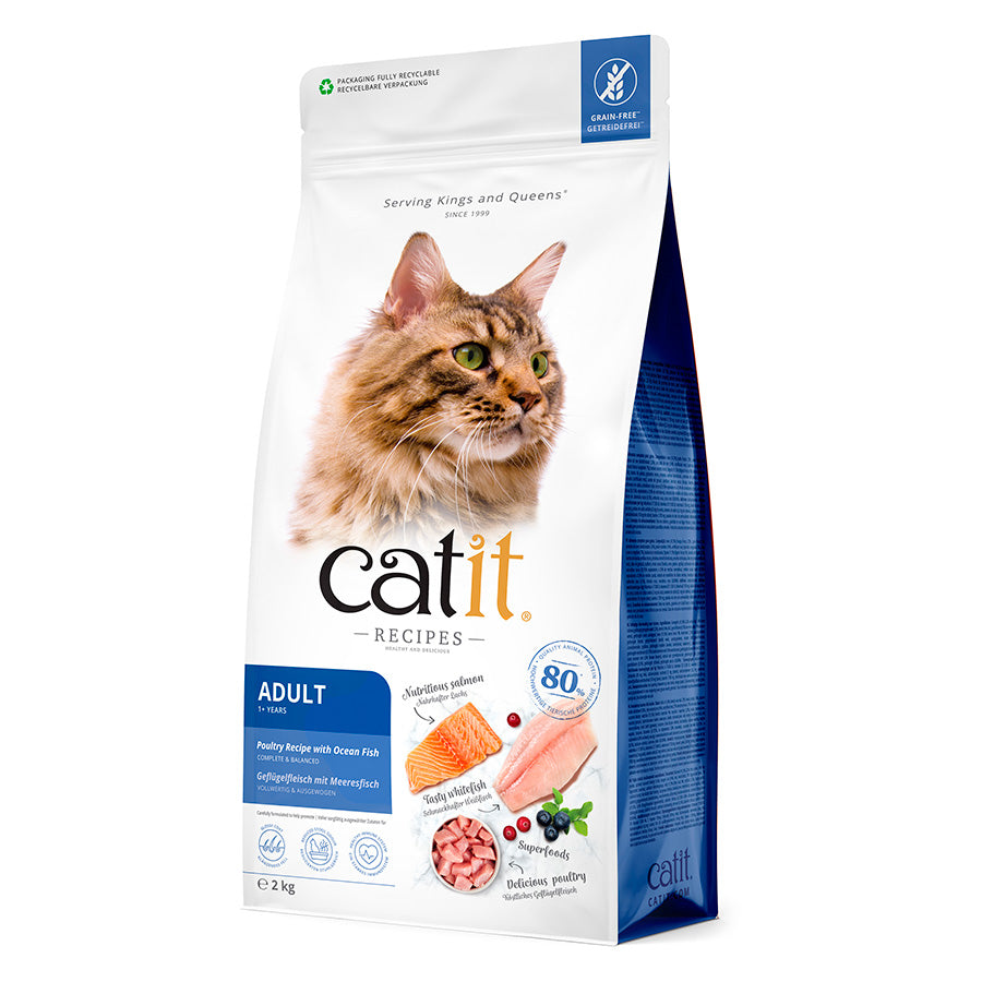 Catit Recipes Adult Poultry with Oceanfish 2kg product image