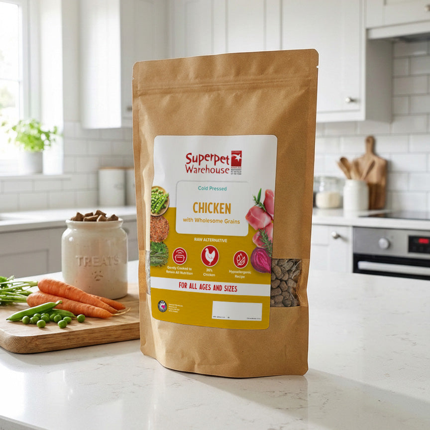Superpet Cold Pressed WD Chicken with Wholesome Grains 2kg