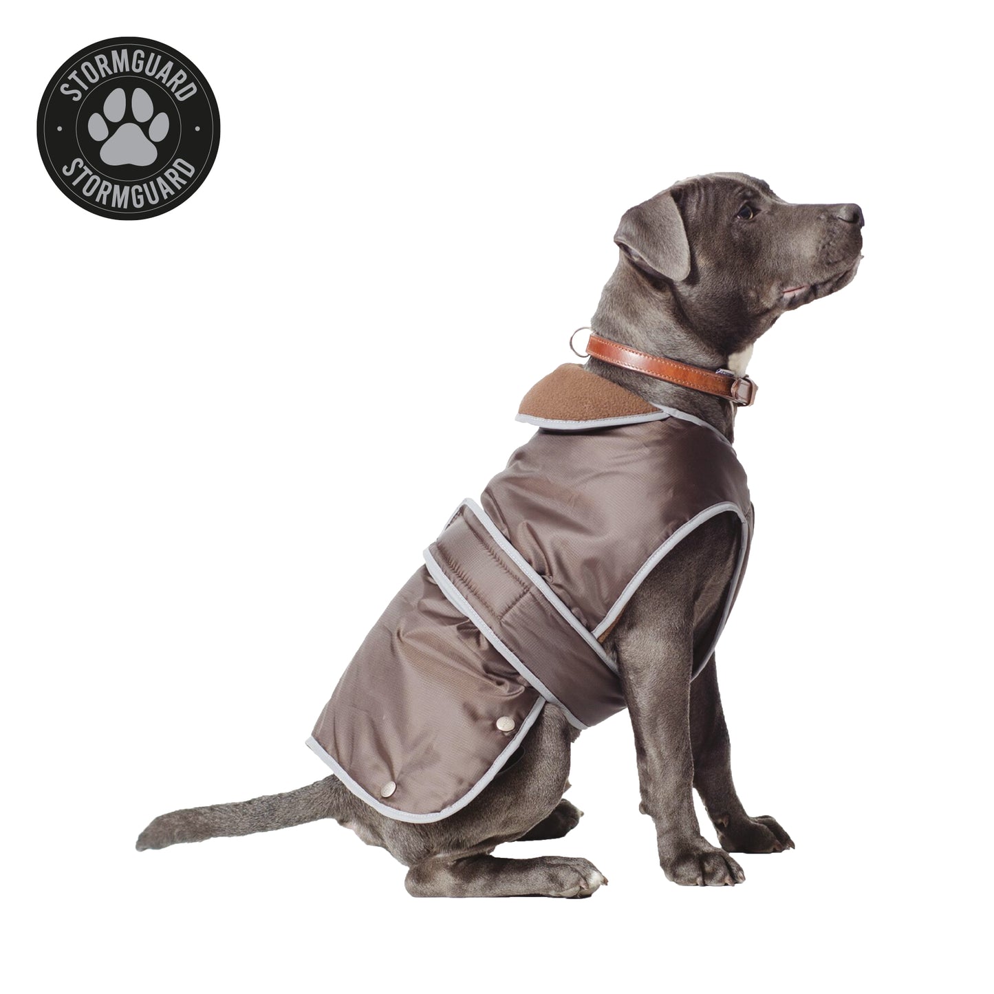 Ancol Stormguard Dog Coat Chocolate M