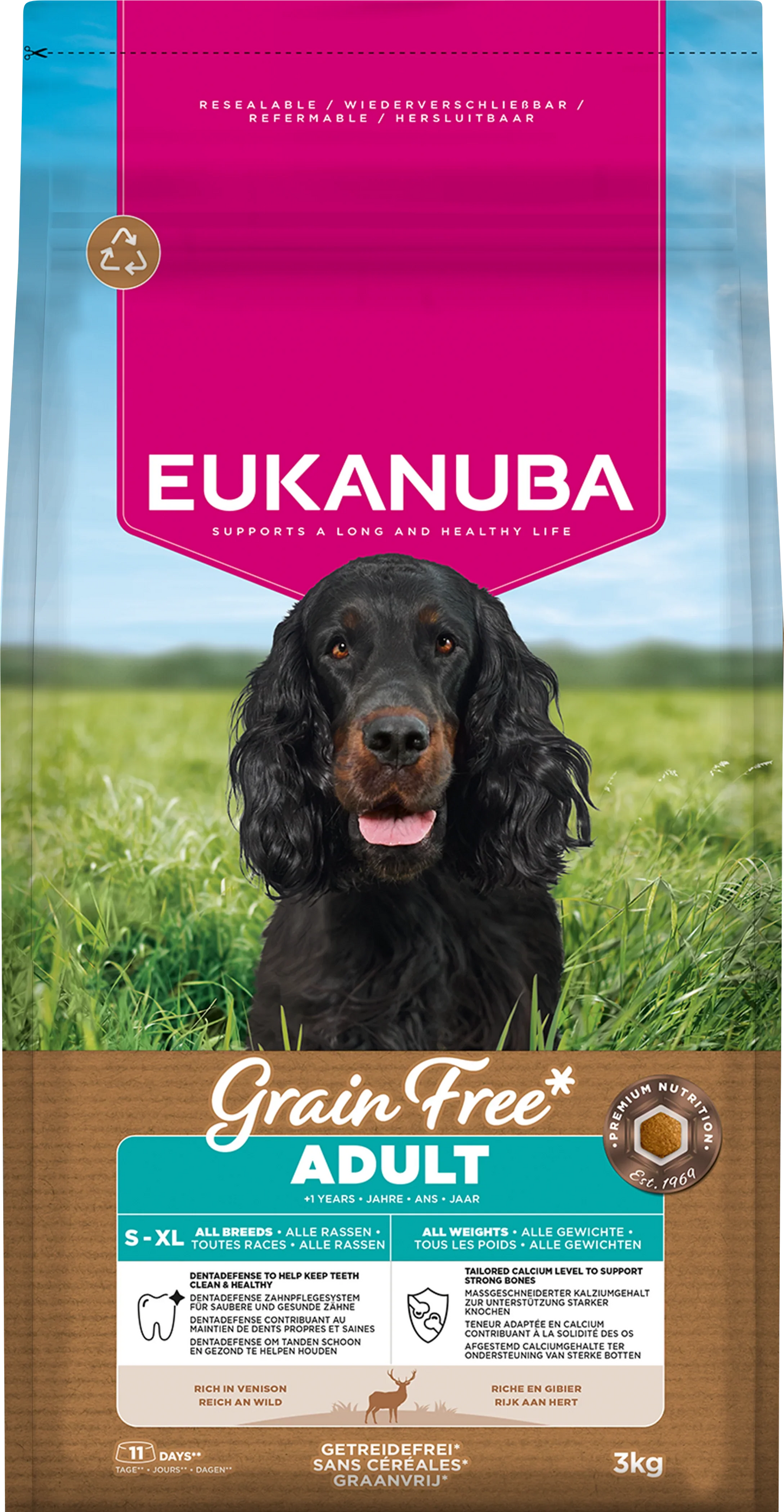 Eukanuba Adult Grain Free Ocean Fish Small/Medium Breed 12kg product image