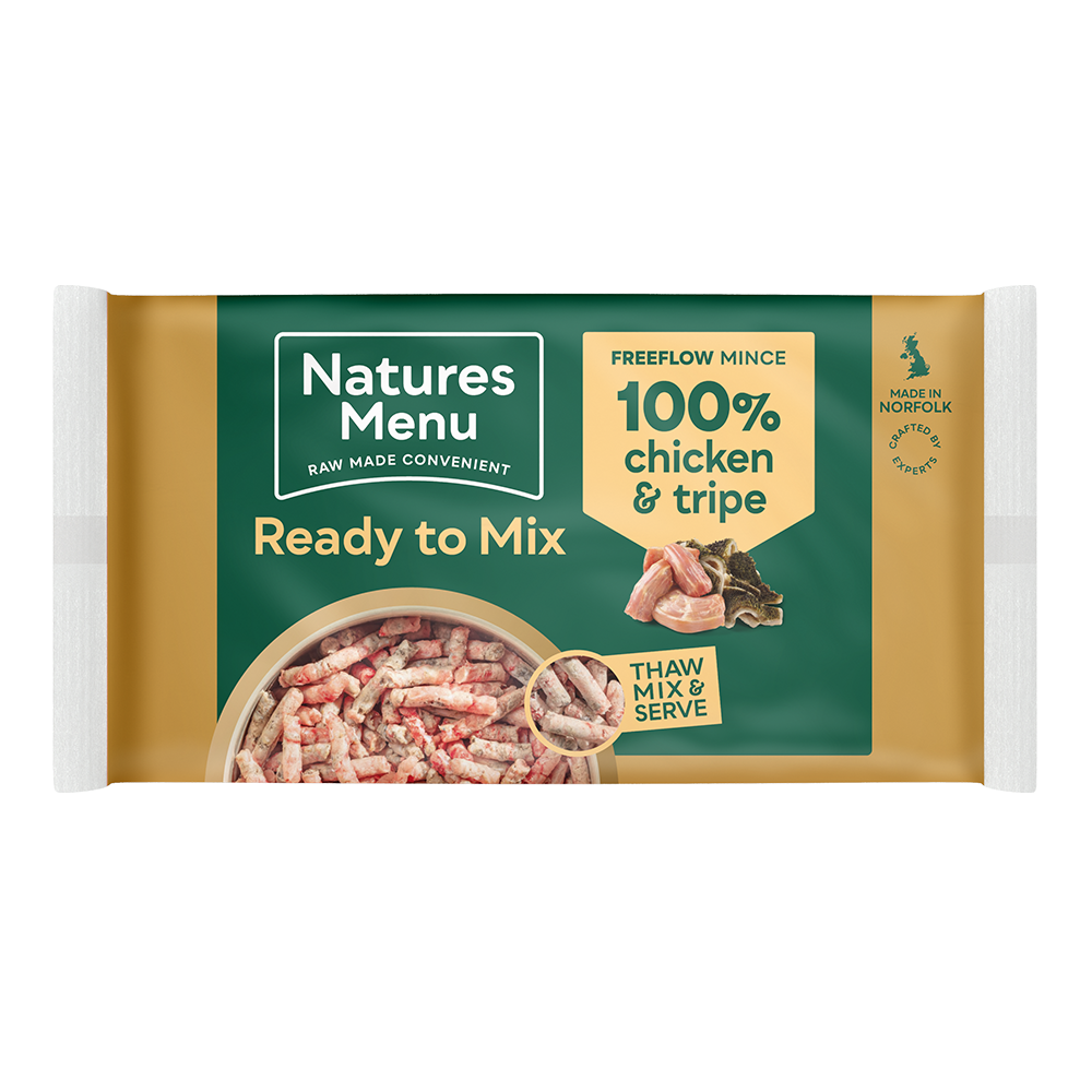 Natures Menu Freeflow Mince Chicken & Tripe 2kg