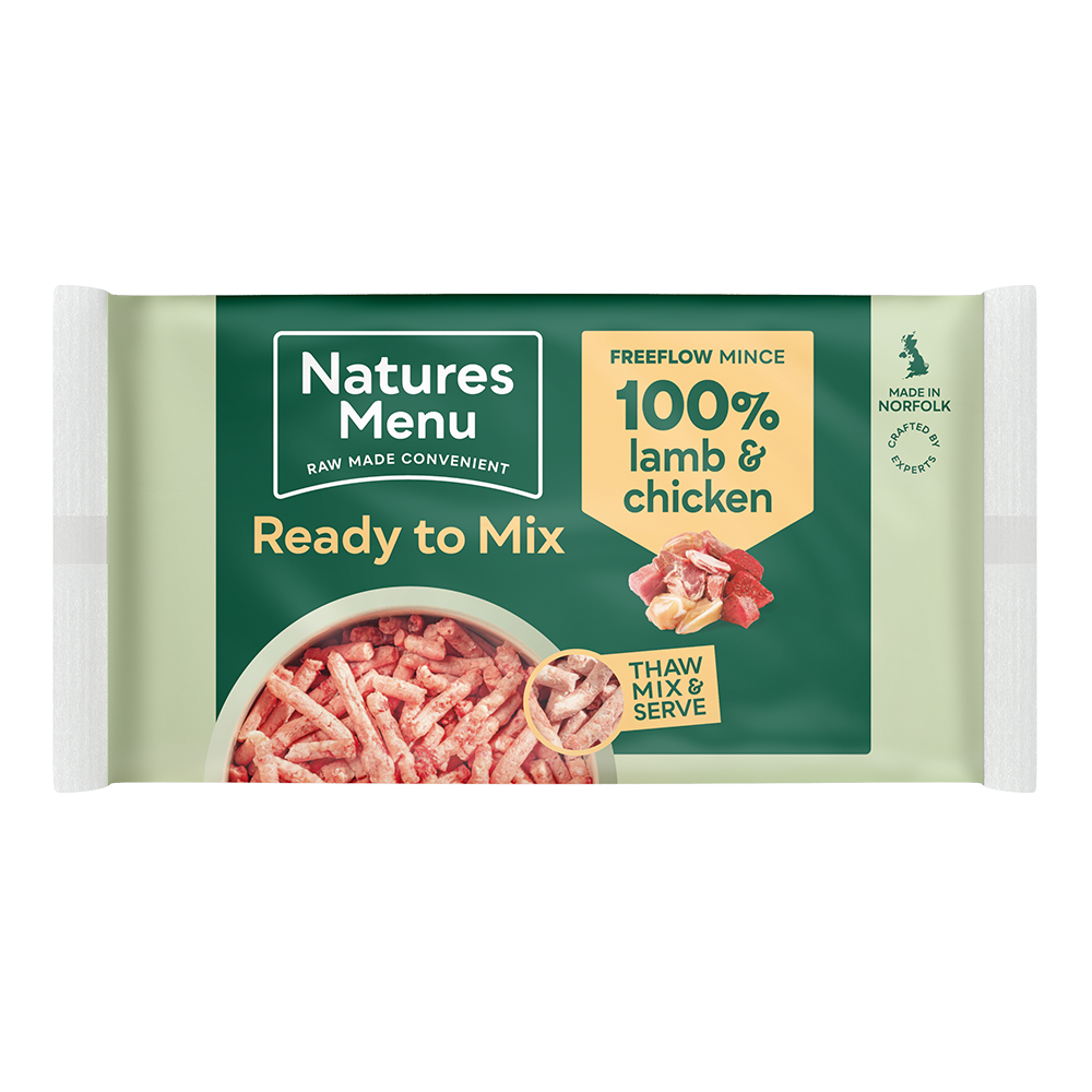 Natures Menu Freeflow Mince Lamb & Chicken 2Kg