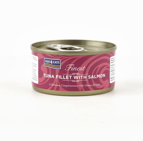 Fish4Cats Finest Tuna Fillet With Salmon 70g product image