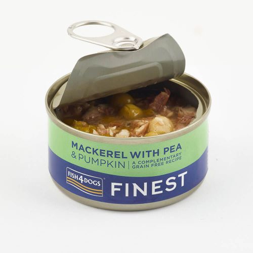 Fish4dogs Can Finest Mackerel With Pea & Pumpkin 85G product image