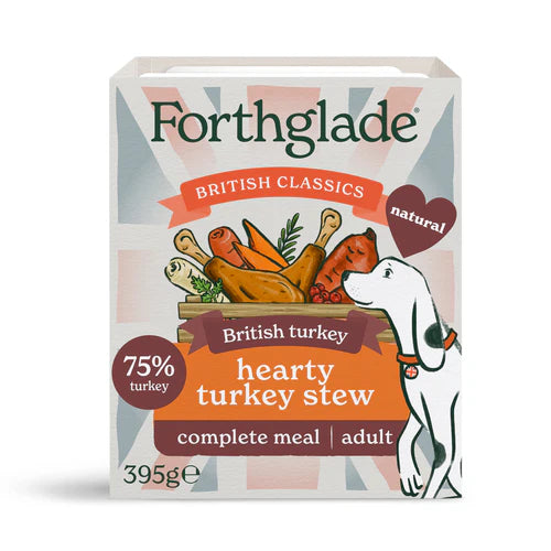 Forthglade British Classics Hearty Turkey Stew 395g product image