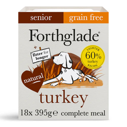 Forthglade Complete Grain Free Senior Turkey 395g product image