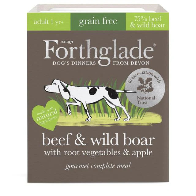 Forthglade Gourmet Beef & Wild Boar 395g product image
