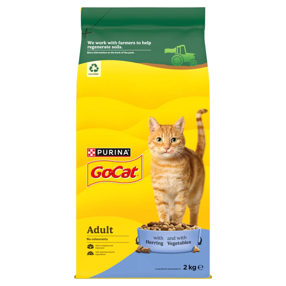 Go-Cat Adult Cat Herring & Veg 2kg product image