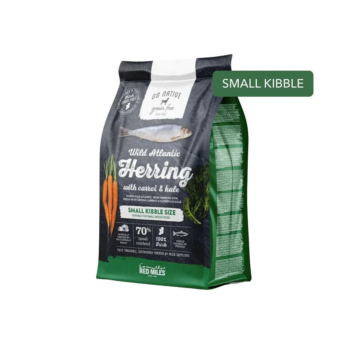 Go Native Small Breed Herring with Carrot and Kale 1.5kg product image