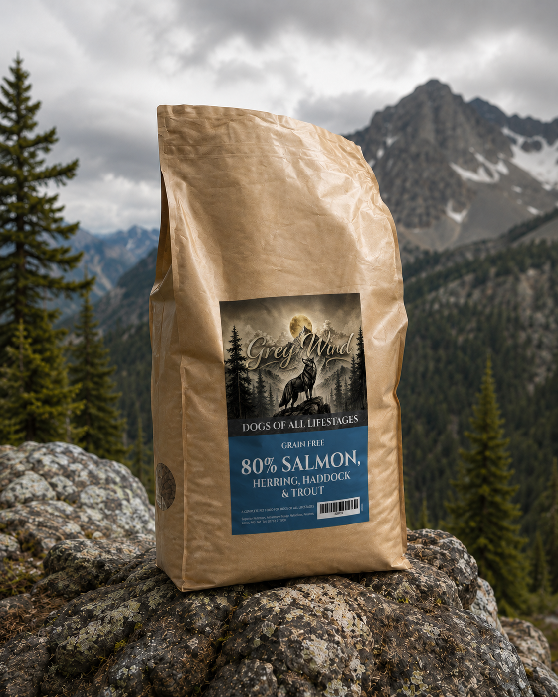 Grey Wind 80:20 Salmon, Herring, Haddock & Trout 13.5kg product image