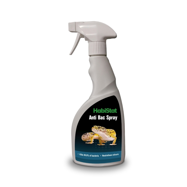 HabiStat Anti-Bac Spray 500ml Vivarium Disinfectant product image