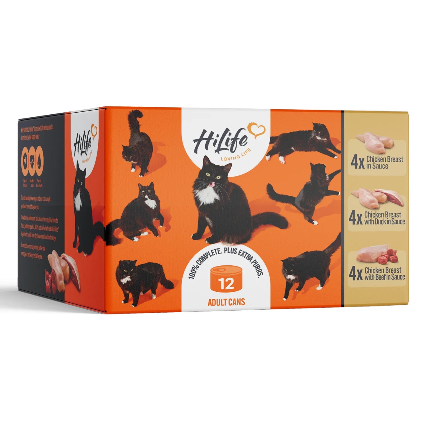 Hilife Cat Cans Chicken Selection 12 x 70g product image