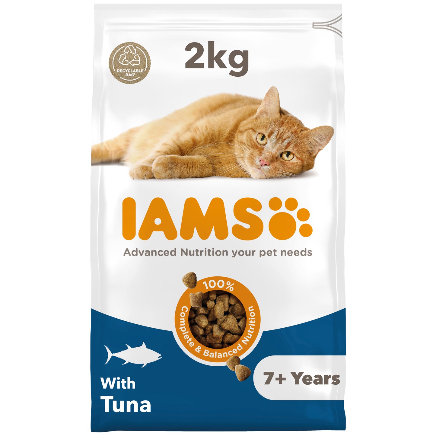 Iams Cat Senior 7+ Tuna 2kg product image