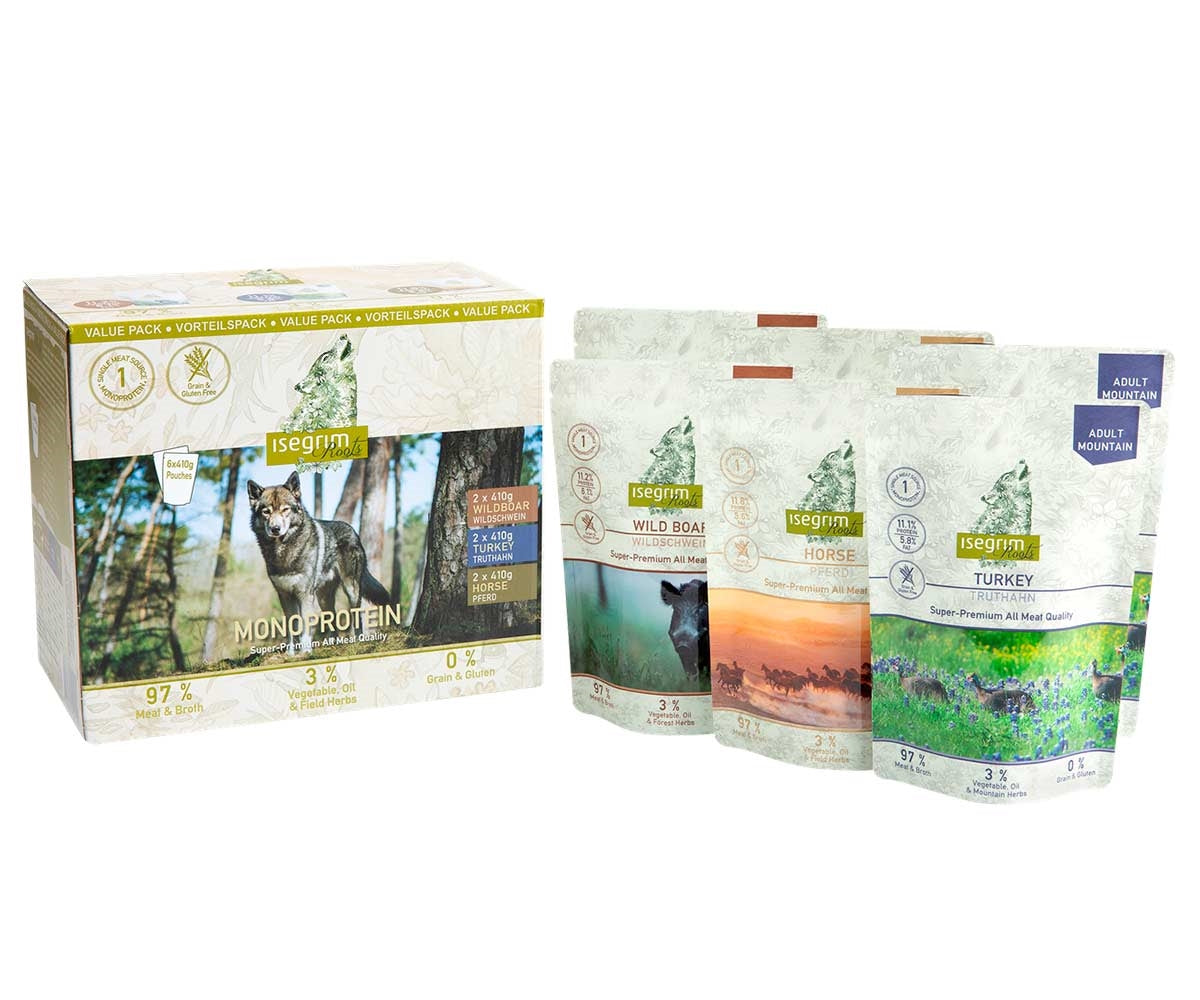 Isegrim Adult Multipack Pouch 6x410g product image