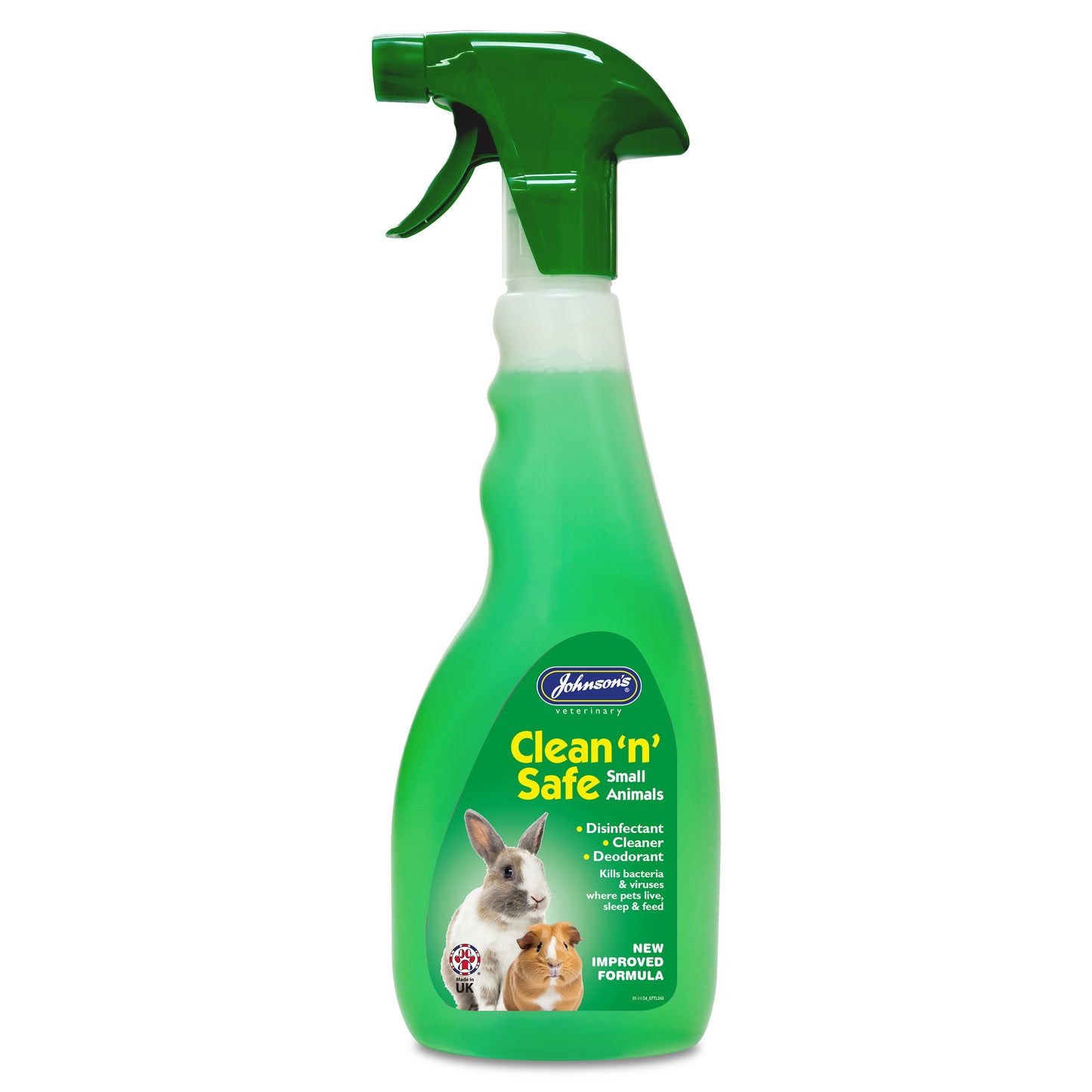 Johnson's Clean 'n' Safe Small Animal 500ml Trigger Spray product image