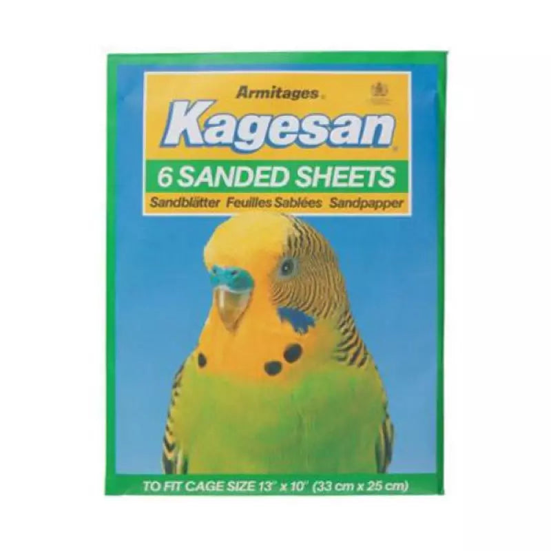 Kagesan No. 4 Green Sanded Sheets 33 x 25cm - 6 Sheets product image