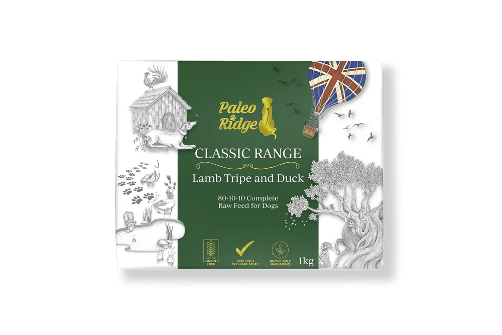 Paleo Ridge Lamb Tripe And Duck 80-10-10 500g