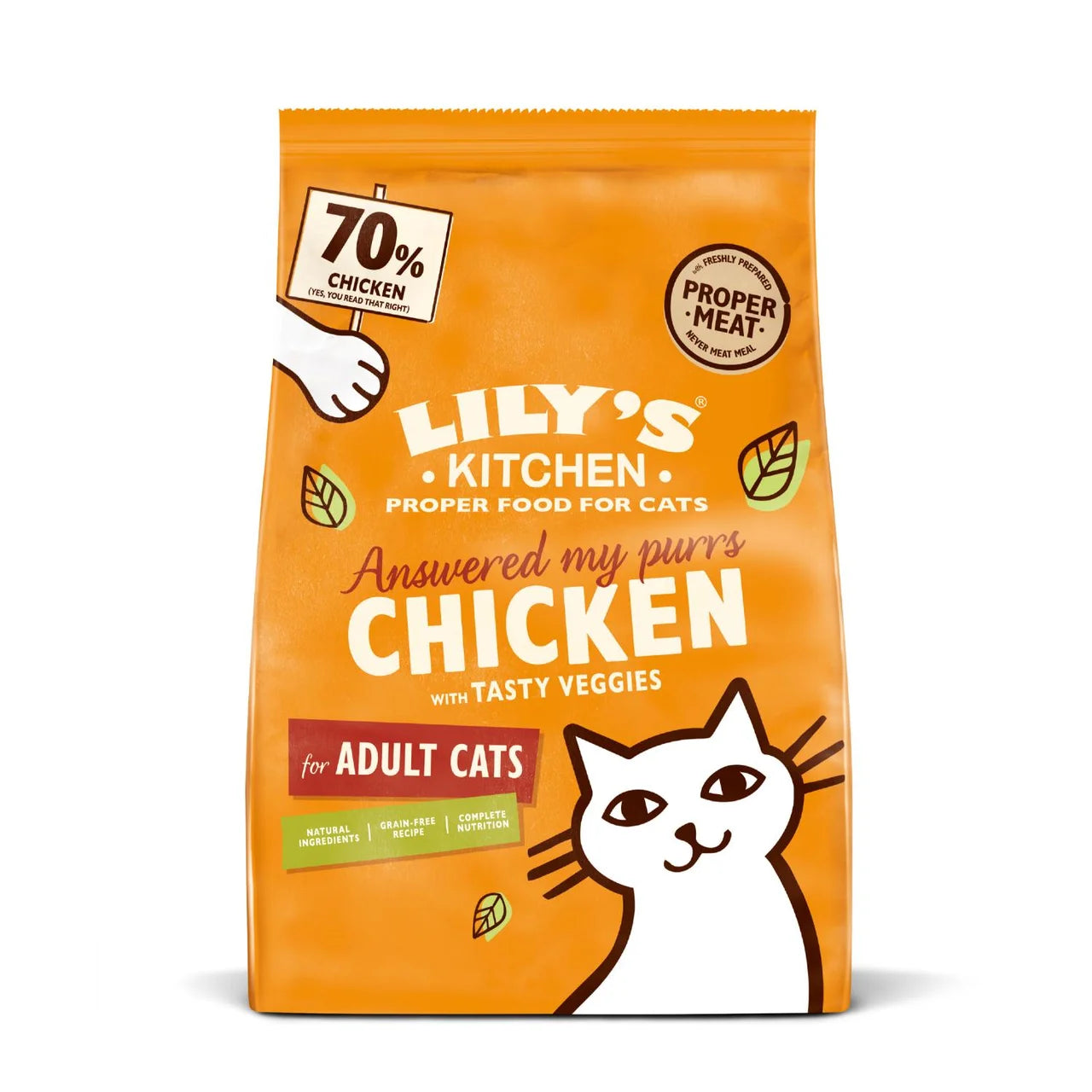 Lily's Kitchen Cat Dry Chicken 800g product image