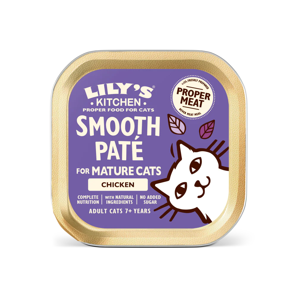 Lily's Kitchen Cat Smooth Pate Mature Chicken 85g product image