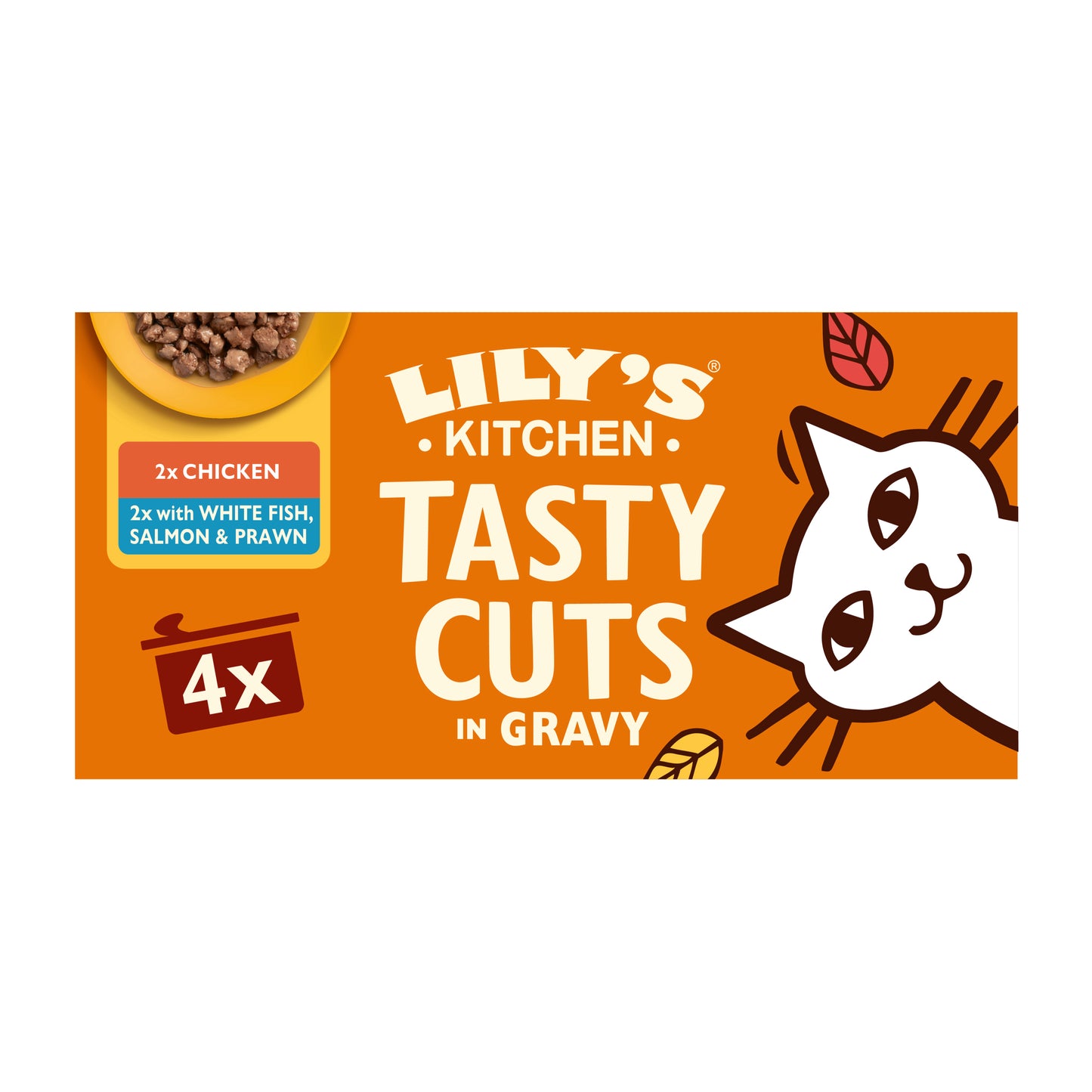 Lilys Kitchen Cat Tasty Cuts 4pk product image