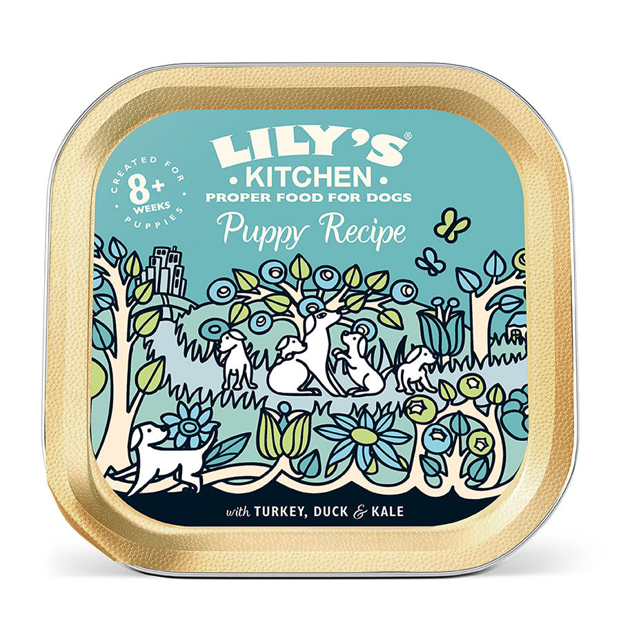 Lily's Kitchen Dog Tray Puppy Turkey 150g product image