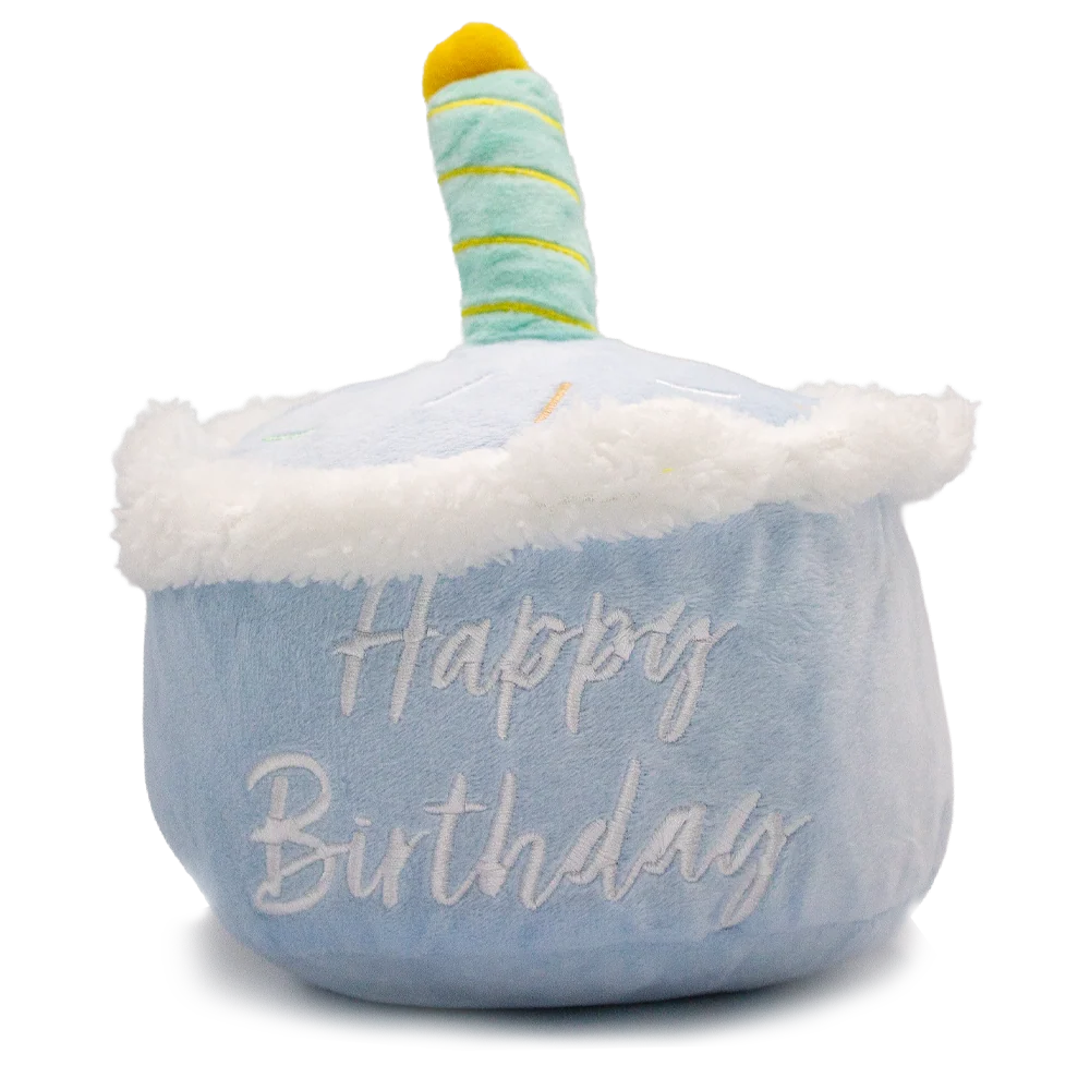 Milo's Blue Birthday Cake Dog Toy product image