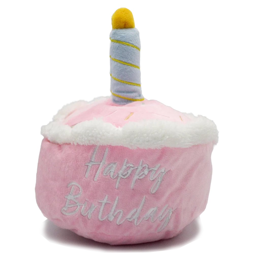 Milo's Pink Birthday Cake Dog Toy product image