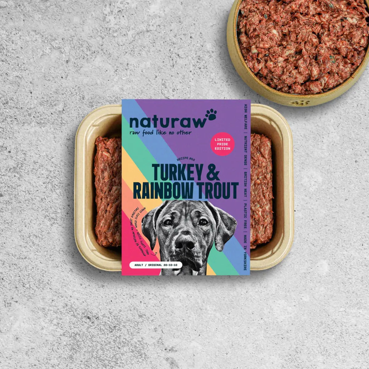 Naturaw Turkey & Rainbow Trout 500g product image