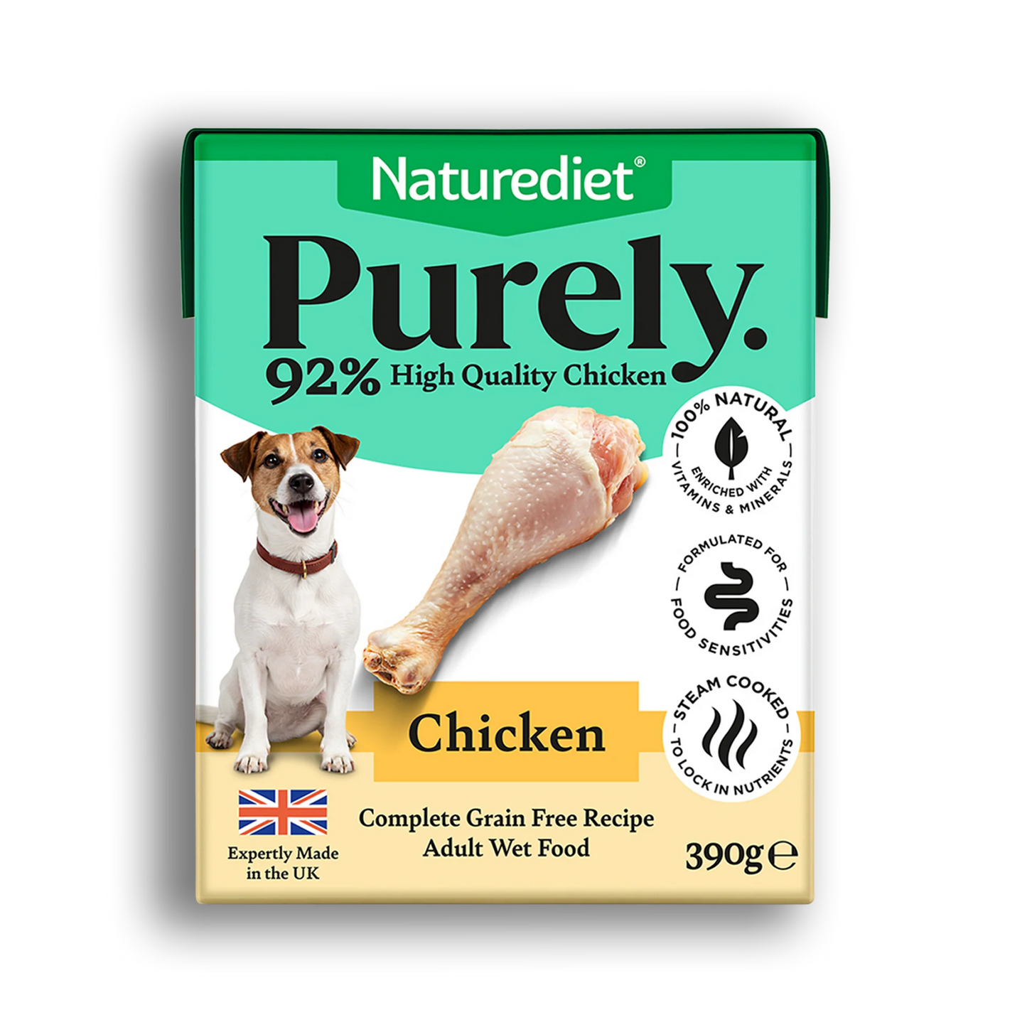 Naturediet Purely Chicken 390g product image