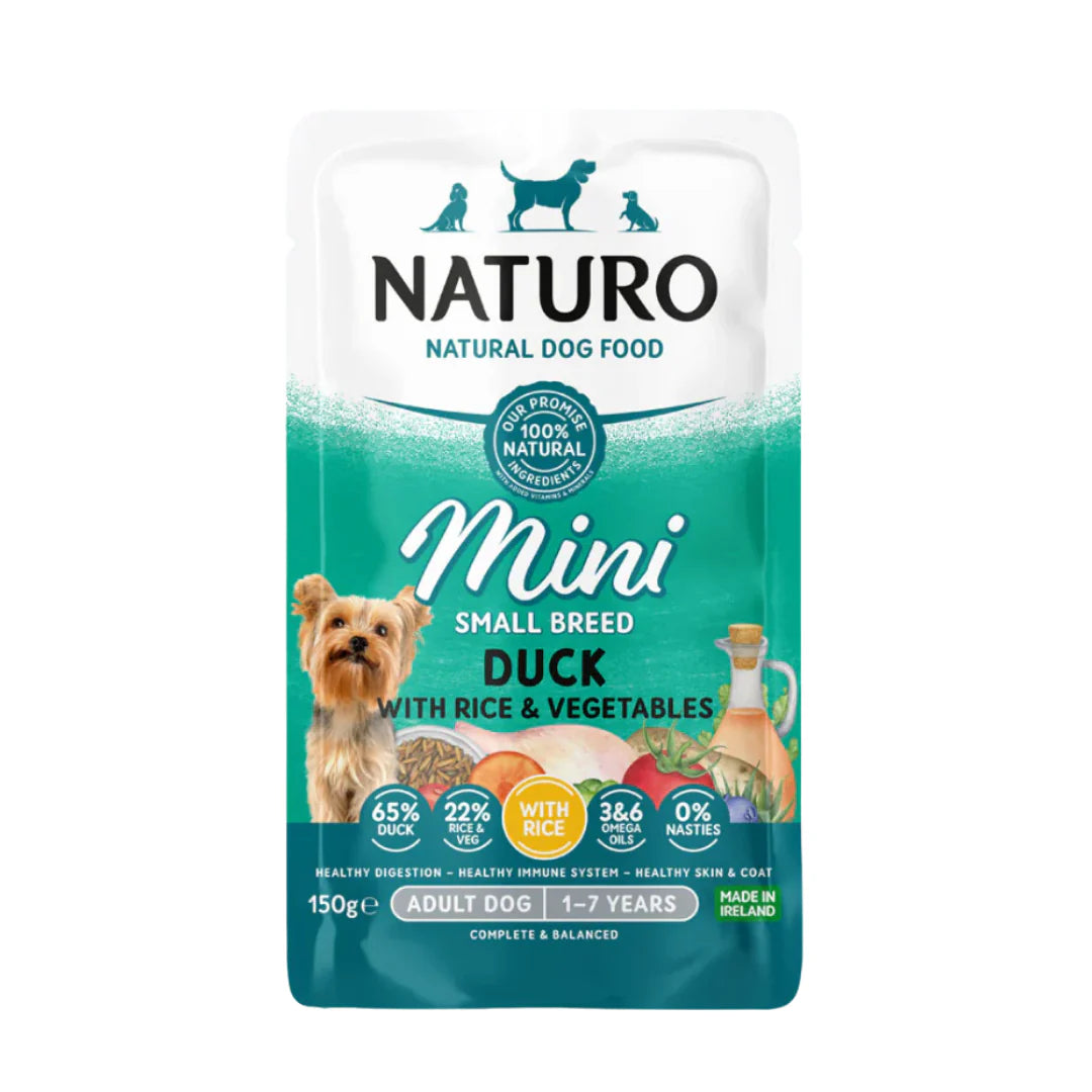Naturo Mini Pouch Duck 150g product image