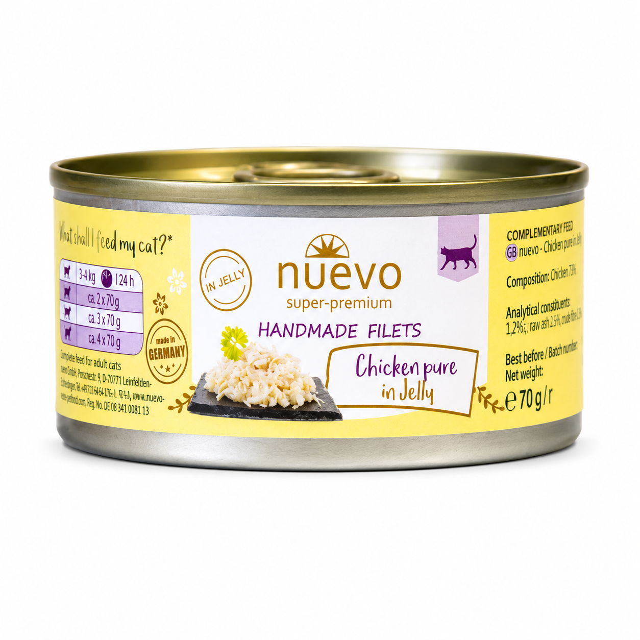 Nuevo Cat Handmade Fillet Chicken 70g product image