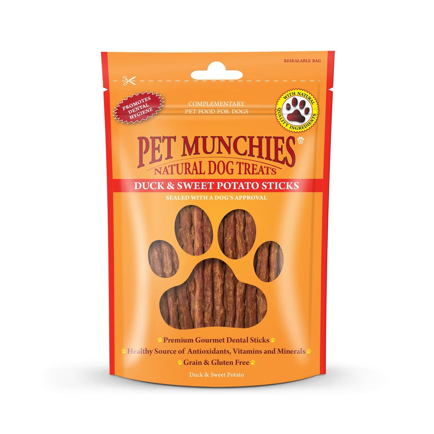 Pet Munchies Duck And Sweet Potato Sticks 90g product image