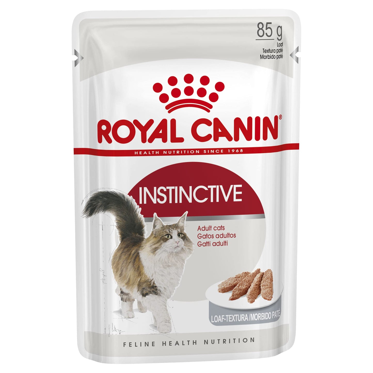 Royal Canin Cat Instinctive in Loaf Pouches 12 x 85g product image
