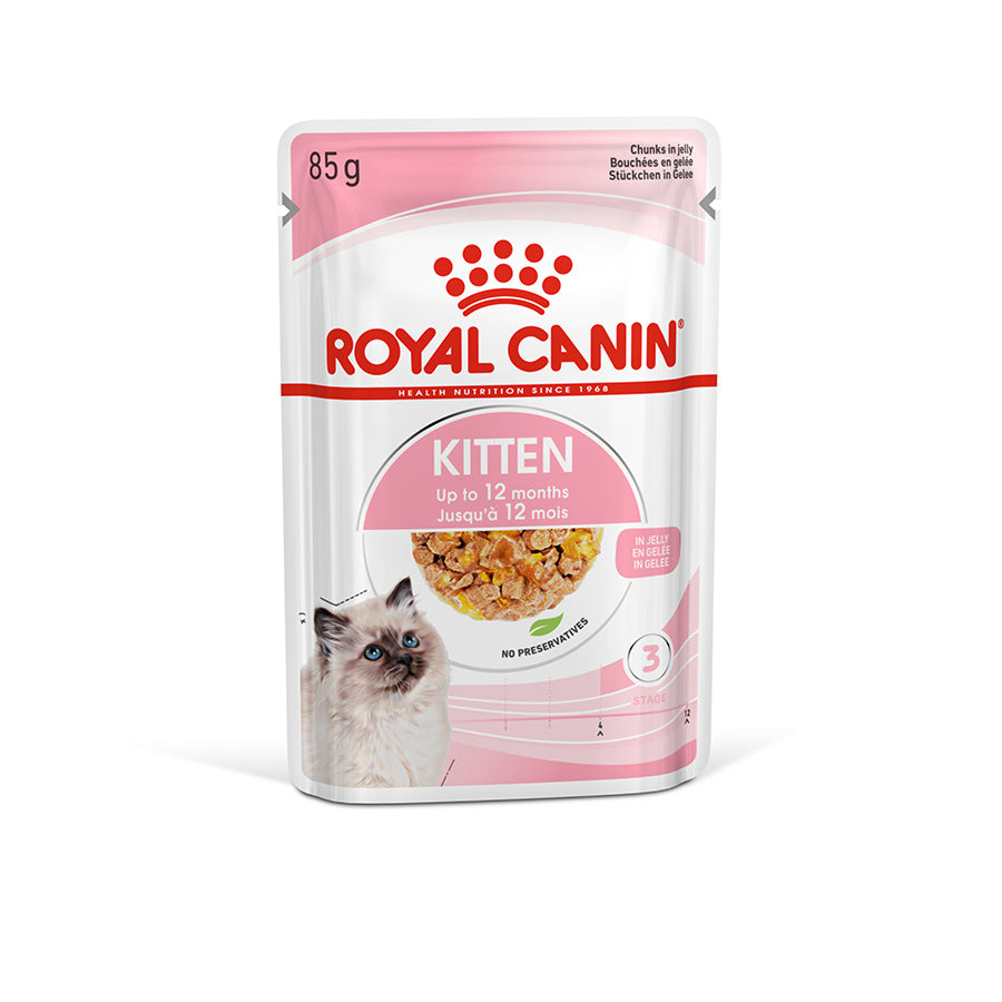 Royal Canin Cat Kitten in Jelly Pouches 12 x 85g product image