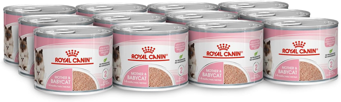 Royal Canin Cat Mother & Babycat Mousse 12 x 195g product image