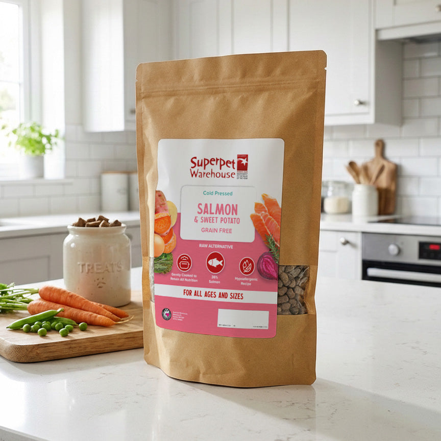Superpet Cold Pressed WD Salmon Grain Free 12kg