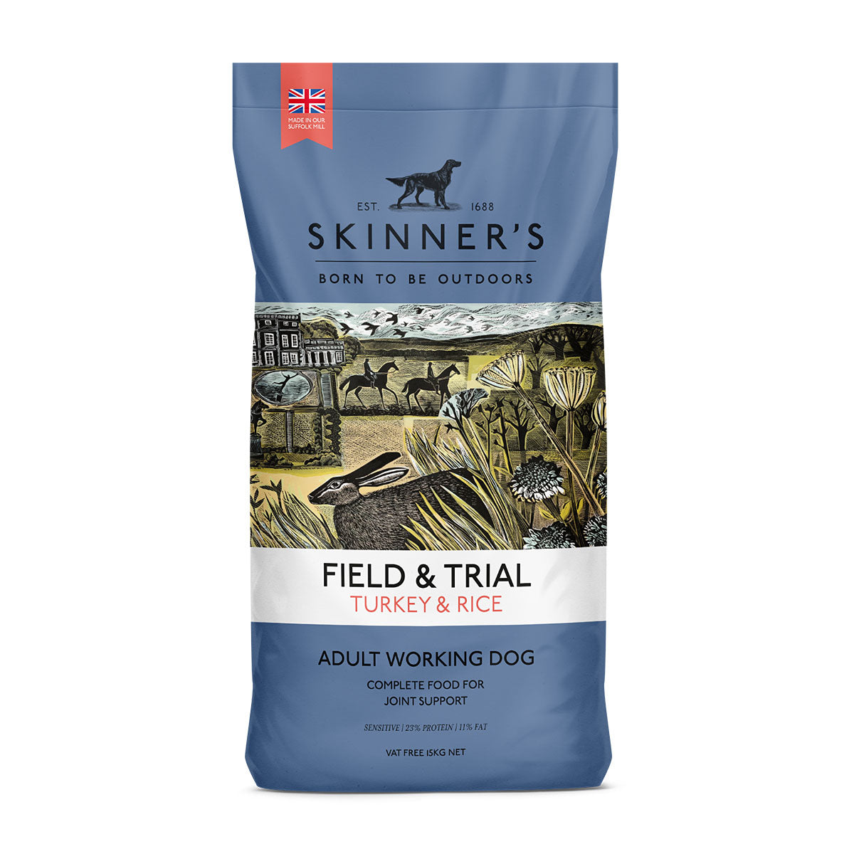 Skinners Field & Trial Turkey & Rice +joint Aid For Dogs 2.5kg product image
