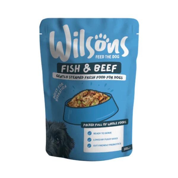 Wilsons Freshly Prepared Fish & Beef 380g product image