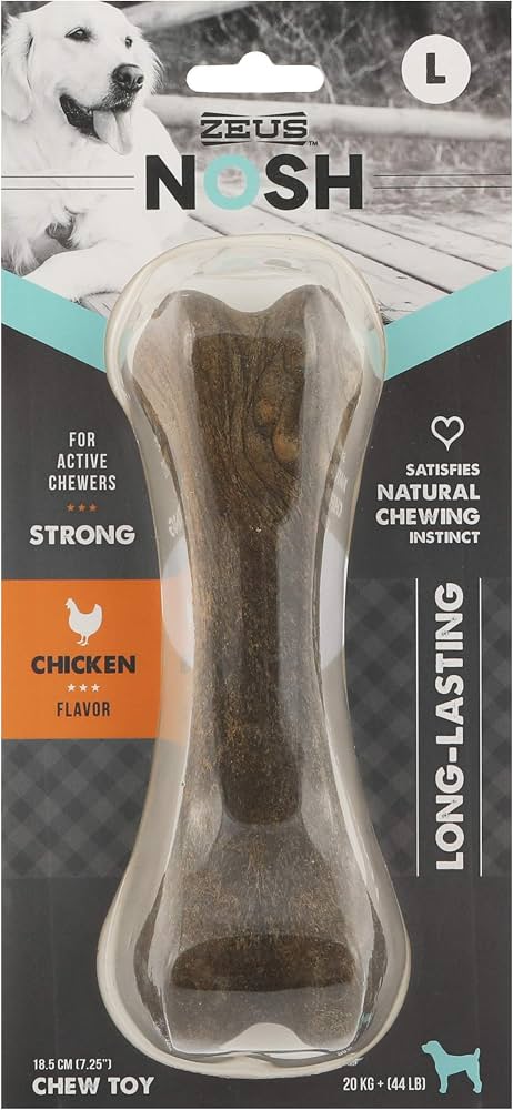Zeus NOSH Strong Chew Bone – Chicken Flavour – Large product image