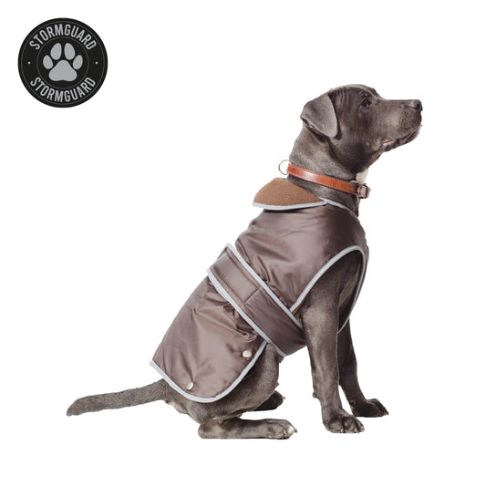 Ancol Stormguard Dog Coat Chocolate XXL