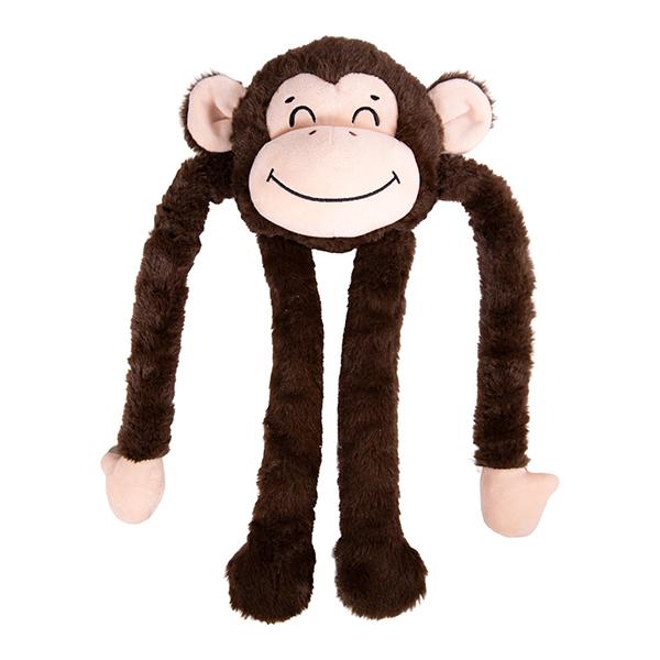 Rosewood Stretch Folk Margo Monkey Soft Dog Toy