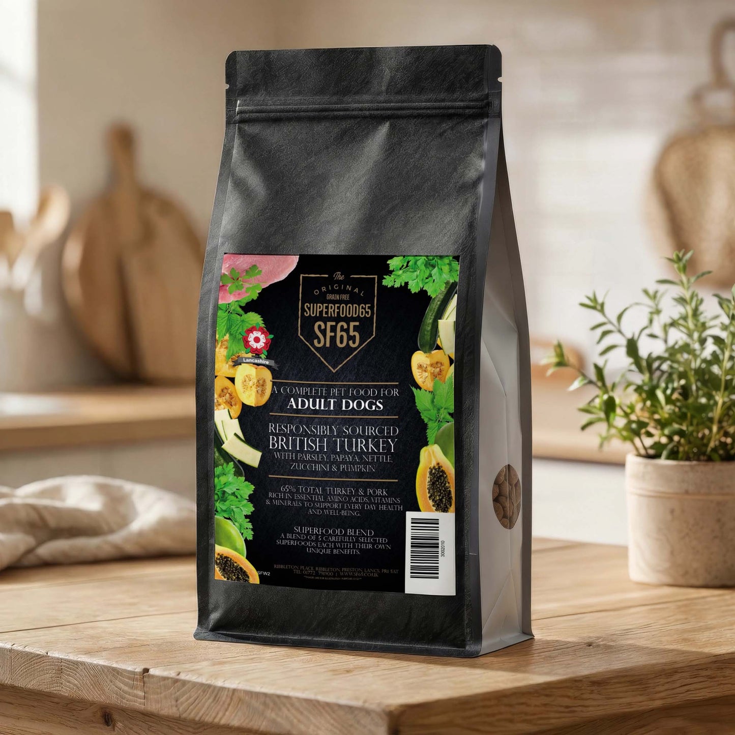 SF65 Superfood 65 Adult Free Range Turkey 2kg