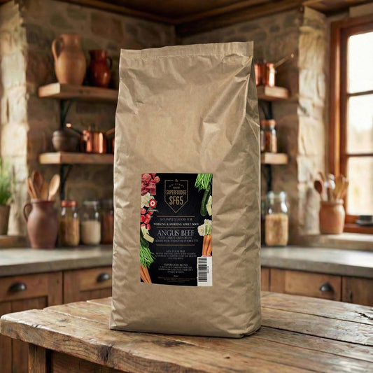 SF65 Superfood 65 Adult Angus Beef Working Dog 15kg